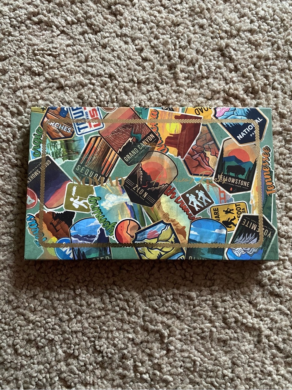 America's Parks Intense Eyeshadow Palette by Nomad Cosmetics